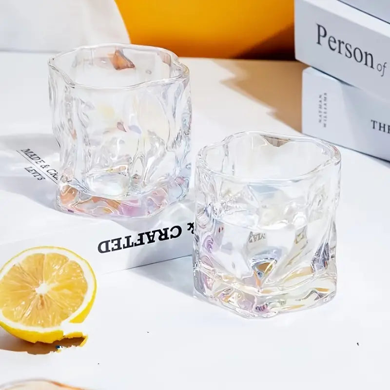 Heat-Resistant Glass Tumbler Set for Beverages (2/4pcs)