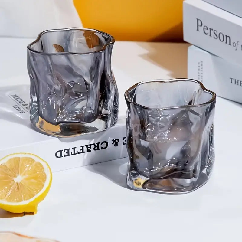 Heat-Resistant Glass Tumbler Set for Beverages (2/4pcs)